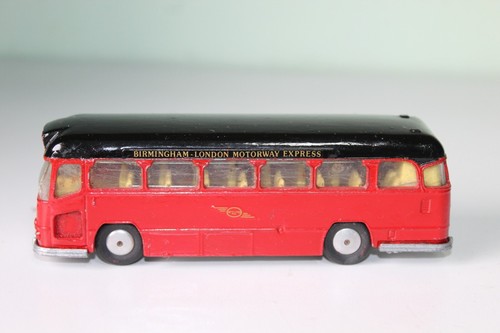 CORGI MAJOR TOYS MIDLAND RED MOTORWAY EXPRESS COACH BIRMINGHAM-LONDON REPAINTED