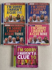 JOB LOT - 5 Double CD?s - BBC Comedy - I?m Sorry I Haven?t A Clue (1-3 & 9 & 10)