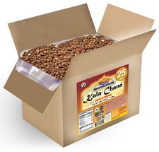 Rani Kala Chana (Desi Chickpeas Chana with skin) 400oz (25lbs) 11.36kg Bulk Box