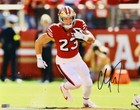 Christian McCaffrey Signed 49ers 16x20 Photo (PIA)
