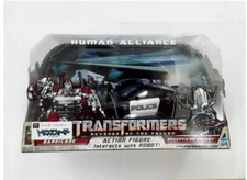 Transformers Human Alliance BARRICADE & FRENZY RD-24 robot toy police car