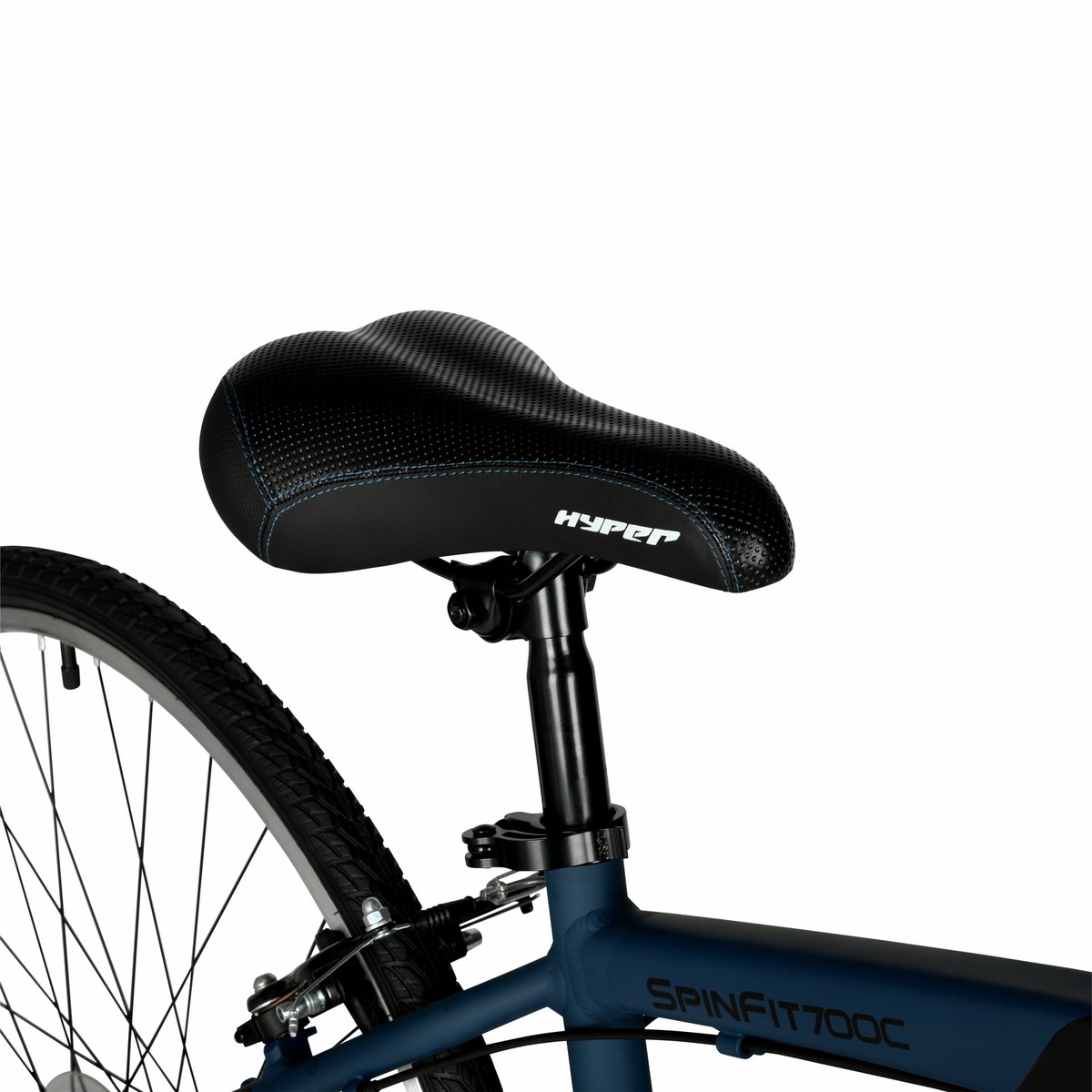 Hyper Brand Bicycle 700C Men'S Spin Fit Hybrid Bike, Black and