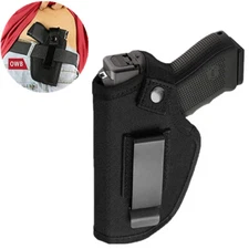 Right/Left Tactical Concealed Carry IWB OWB Pistol Gun Holster with Metal Clip