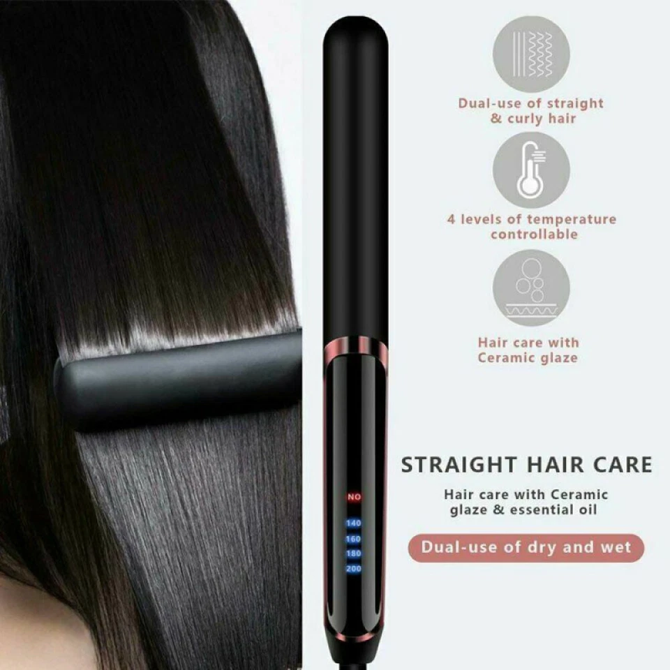 2in1 Profi Haarglätter Lockenstab Straightener Keramik Haarglätteisen Lockenwick - Bild 2 von 4
