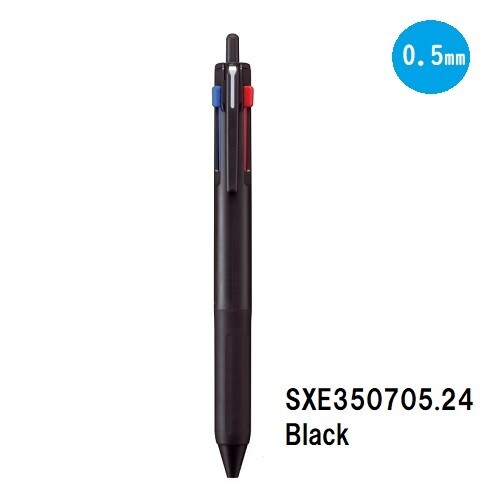 Uni Jetstream New 3 Color Ballpoint Pen 0.5mm Choose from 8 Body