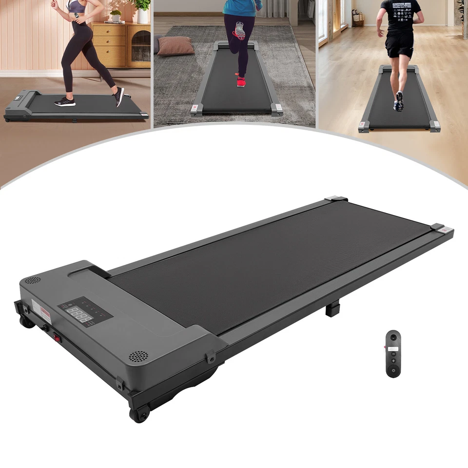 Small Portable Treadmill Under Desk Treadmill Walking Pad 100kg M/ Led Display - Image 2 of 4