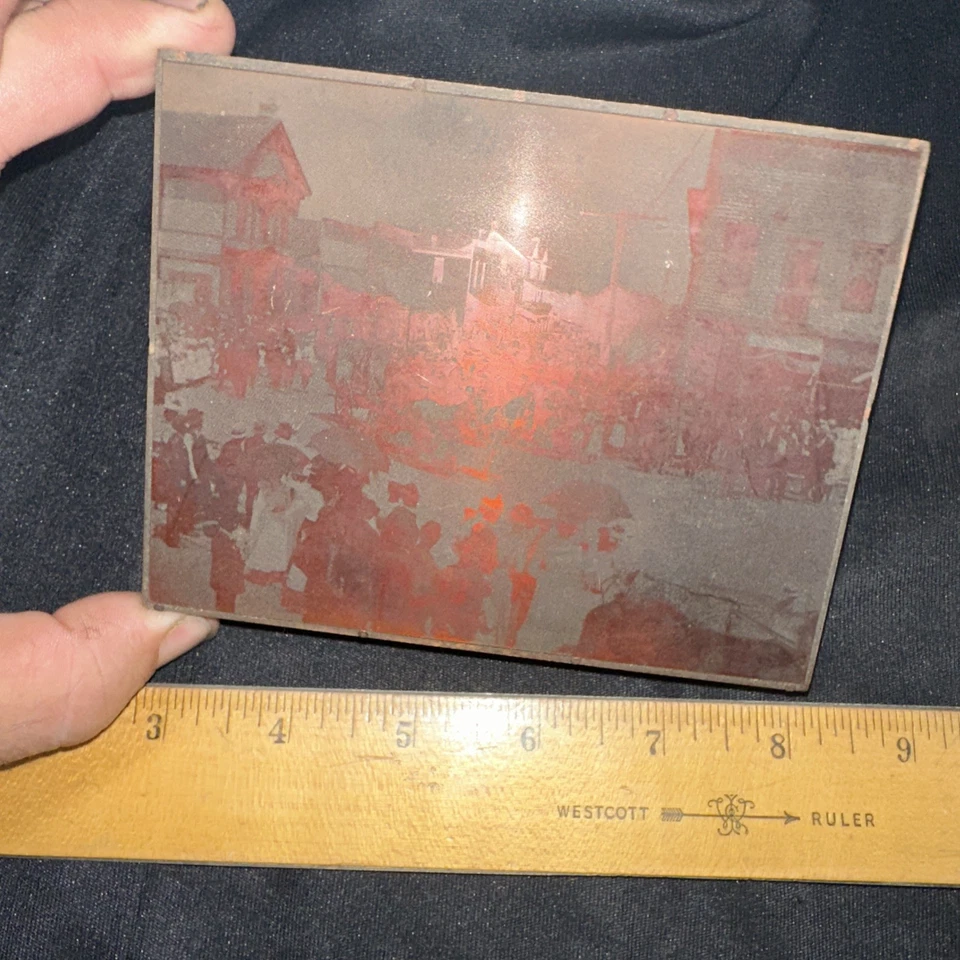 Printing Block ( J.P. Wallace State Bank Pelican Rapids, Minnesota ) Real Photo! - Image 4 of 4