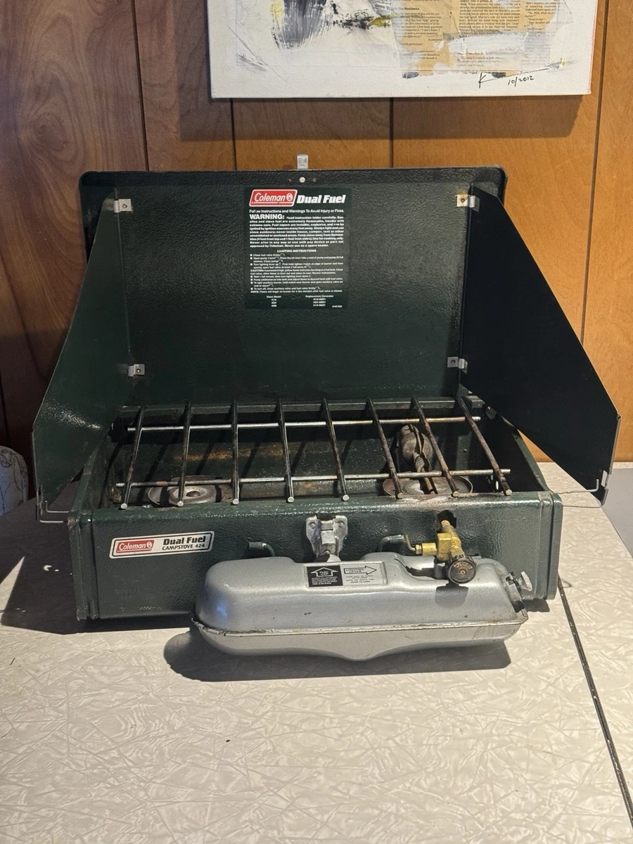 Coleman Dual Fuel Stove 424 | eBay