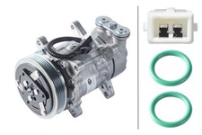 HELLA 8FK 366 200-281 SD6V12 Klimaanlage Klimakompressor PAG 46 R134a