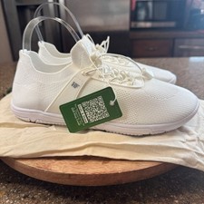 Hike Footwear Theora Pro Support WHITE Barefoot Shoe Womens 10-10.5 Mens 8-8.5