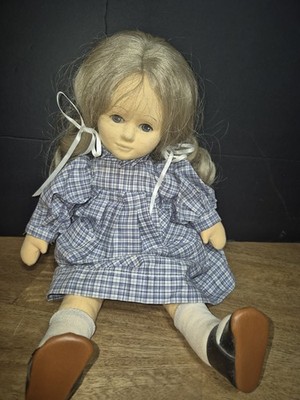 Dolly Lollipop 16'' FELT Doll Designed by Gillian Heal 1983 England Halfpenny