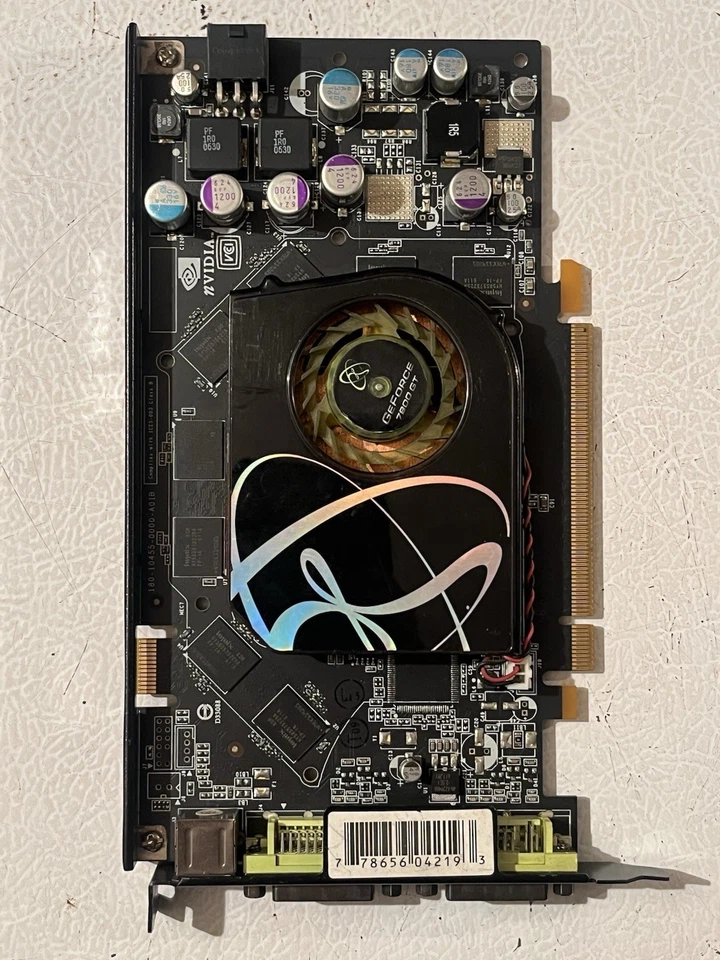 XFS NVIDIA GEFORCE 7900 GT EXTREME EDITION 520M 256MB DDR3 PCIe 2xDVI S-VID - Image 3 of 4