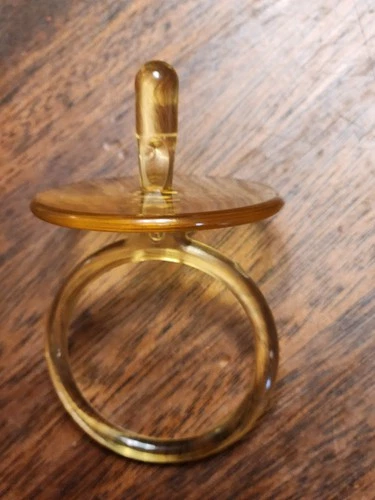 Vintage 1980’s Original Cabbage Patch Kids Doll Hard Plastic Yellow Pacifier CPK