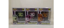Funko Pop! Monster High Set of 3 Frankie Stein Draculaura Clawdeen Wolf w/Protec