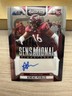 2025 Panini Prizm Draft Picks Aeneas Peebles Sensational Signatures #SS-AAP