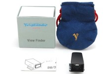 Voigtlander 28/35mm Mini Viewfinder M Black for Leica M Cameras Boxed from Japan