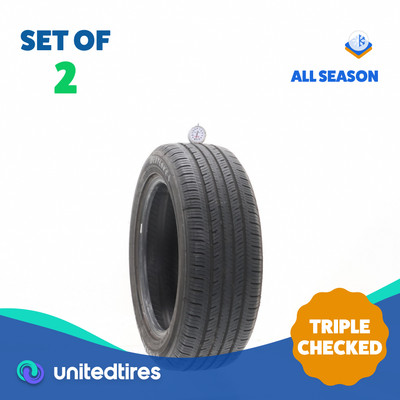 Set of (2) Used 205/55R16 Westlake RP18 91V - 7.5/32