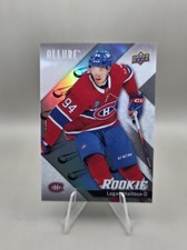 2024-25 UD Allure Flying Puck Logan Mailloux Rookie Montreal Canadiens SSP