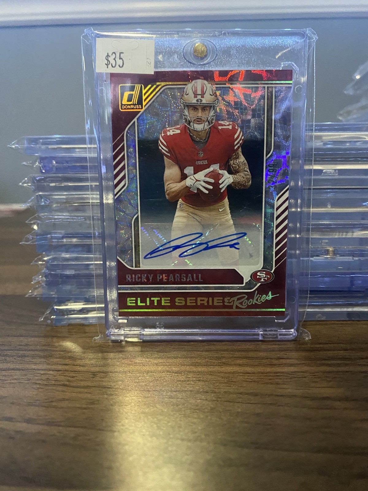 2024 Donruss Ricky Pearsall The Elite Series Rookies Auto /99 RC 49ers