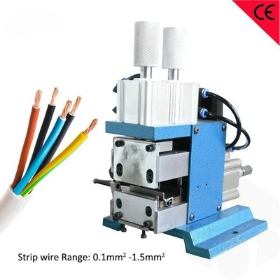 3F Automatic Cable Stripping Machines Pneumatic Blades Wire Stripping Machines