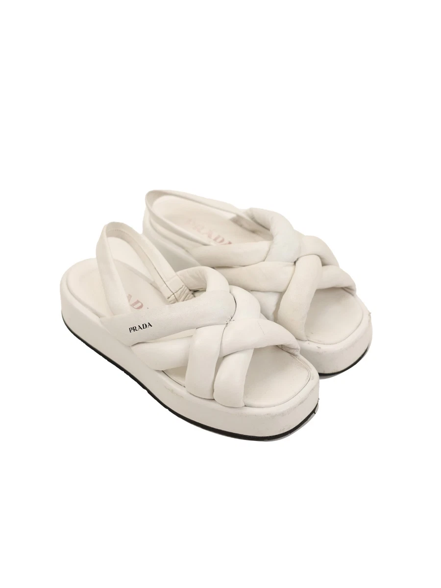 PRADA White Sandals for Women for sale | eBay