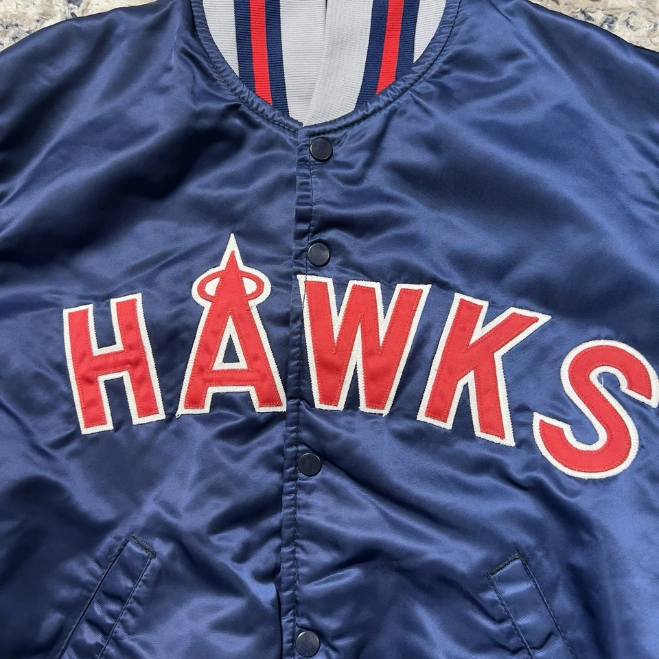 Vintage Los Angeles Angels Minor League Boise Hawks Player #25 Game Jacket Sz 46 - Image 3 of 4