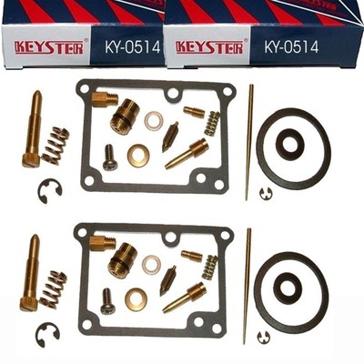 2x Vergaser Reparatursatz für Yamaha RD250 LC Typ 4L1 4L2 1980-83 Keyster 2 Kits