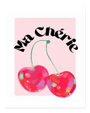 Vibrant Cherry Wall Art Poster - Stylish Home Decor Premium Quality