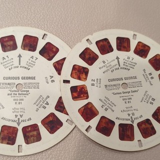 View Master Curious George Reels x 2