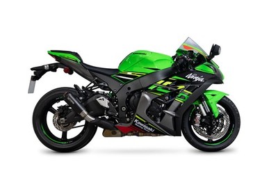 Scorpion Exhaust Red Power Slip-on Black Ceramic Kawasaki Ninja