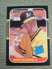 Mark Mcgwire 1987 Donruss Rated Rookie 46 Athletics Cardinals Legend Mark Mcgwire 1987 Donruss Rated Rookie 46 Athletics Cardinals Legend