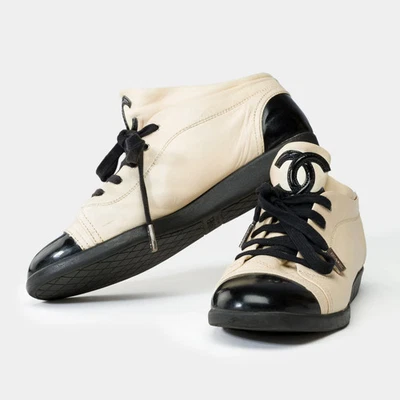 Chaussure CHANEL en Cuir Beige - 101962 - Photo 1/4