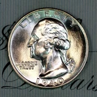 * 1940-D * PRISTINE+ GEM BU MS WASHINGTON QUARTER * FROM ORIGINAL COLLECTION
