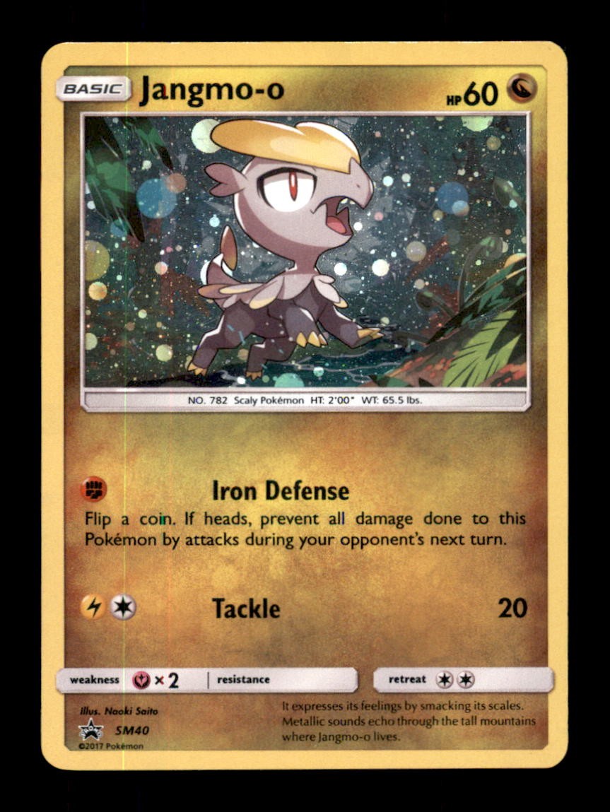 Jangmo-o - SM40 Holo P Sun & Moon Promo Pokemon Holo