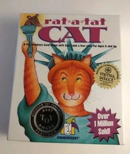 Rat-A-Tat-Cat Card Game Gamewright Family Fun Numbers Learn Ages 6+ Kids Child