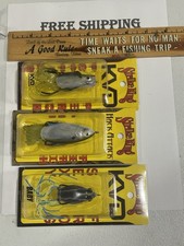 LOT OF 3 Strike King KVD &HACK ATTACK MODELS ...