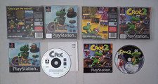 PACCHETTO GIOCHI PS1 CROC 1 & 2 LEGEND OF THE GOBBOS & CROC 2 BUONE CONDIZIONI