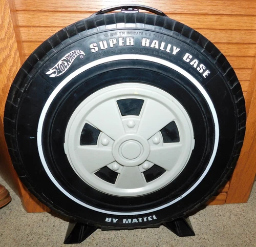 26-293 Vintage Hot Wheels Super Rally Carry Case by Mattel 1968 Edition Diecast