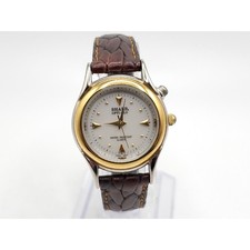 Sharp Opti-Glo Watch Women New Battery Gold Tone 24mm