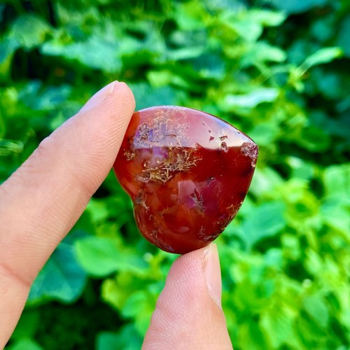 25G Natural silk agate love red quartz crystal Reiki healing Random - Picture 6 of 12