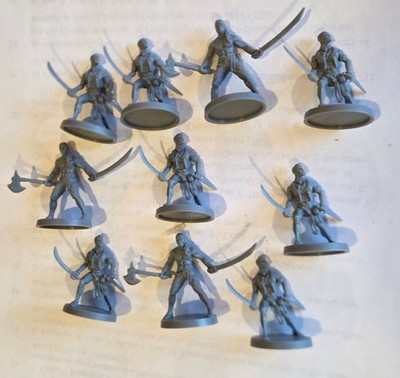 Pirate Miniatures x 10 Conan Monolith D&D Dungeons and Dragons Warhammer Proxy