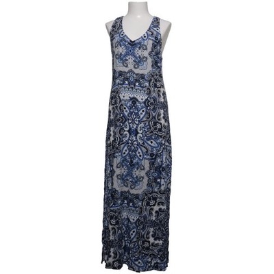 Redherring, Maxikleid, Größe: 38, Blau/Weiß/Schwarz, Viskose, Paisley #ts7
