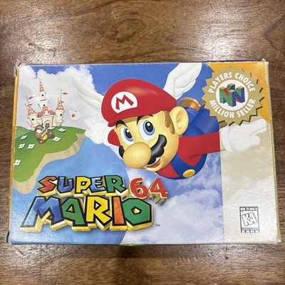 Super Mario 64 Players Choice Edition Complete in Box with Manuals