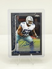 2025 Topps Chrome Football - Tyler Booker Rookie Auto - #RA-TB