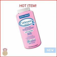 Caldesene Medicated Protecting Body Powder with Zinc Oxide and Cornstarch, Talc