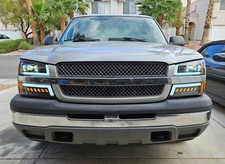 DOT LED Headlight DRL  Bumper Lamp For 2003-2007 Chevy Silverado 1500 2500 3500