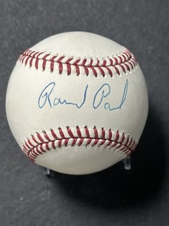 Rand Paul Politician Signed OML Baseball AUTO JSA COA