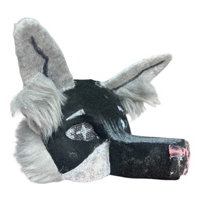 Custom Handmade Wolf / Dog / Great Dane Mask
