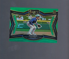2025 Panini Select Matt Shaw Rookie RC Green Prizm 3/5  Diamond Level Cubs