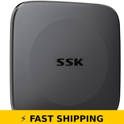 SSK 256GB External SSD Portable Drive USB C & USB A - Up to 550MB/s